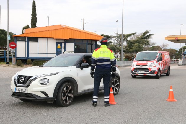 control Mossos restricciones Covid autopista AP7  Maçanet de la Selva ACN