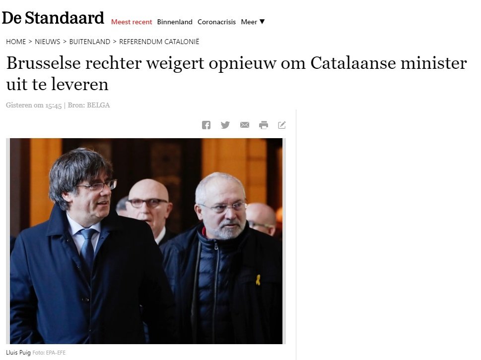 DE STANDAARD LUZCAS