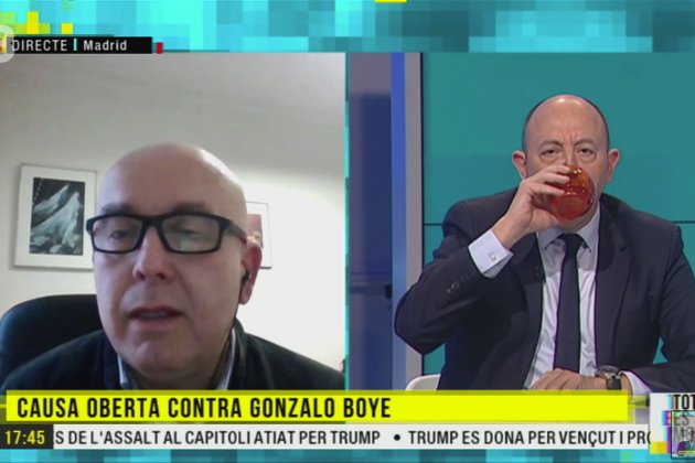 Gonzalo Boye repaso a Gonzalo Bernardos TV3