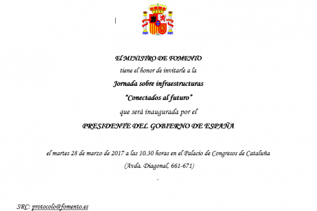 invitación Barcelona