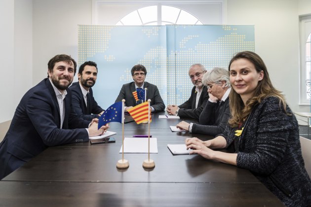 puigdemont i consellers  a l'exili GTRES