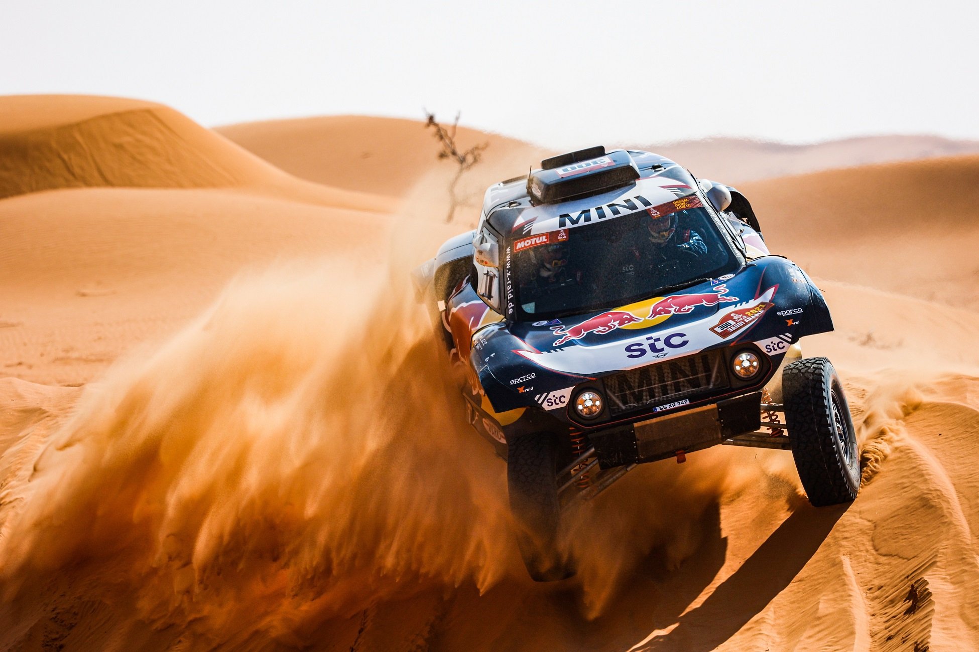 Sainz y Barreda se sacan la espina imponiéndose en la 6ª etapa del Dakar