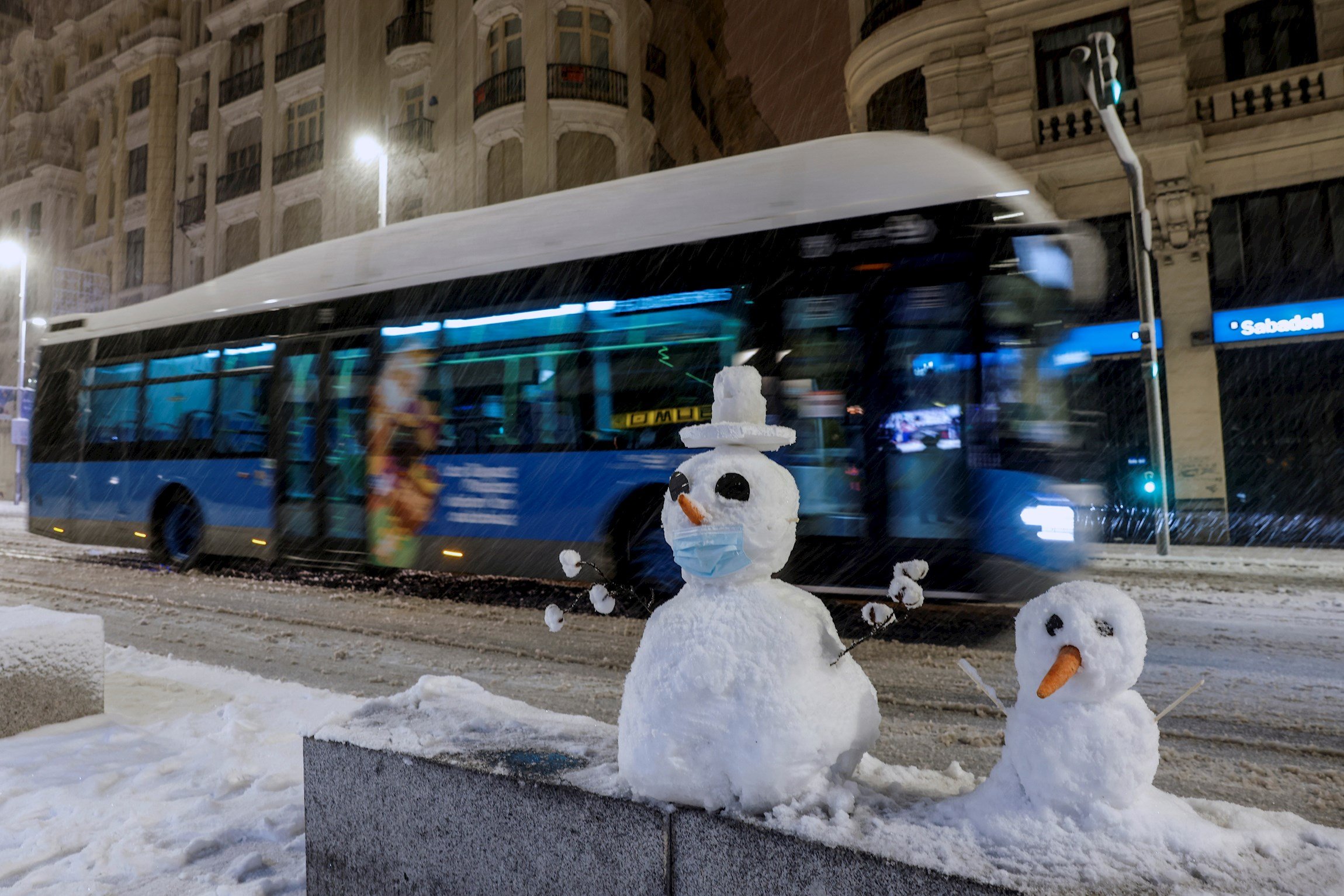 Portades filomèniques: Madrid monopolitza la nevada