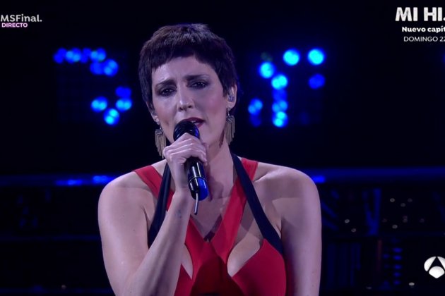 Rocío Madrid final 'Tú cara me suena' Antena 3