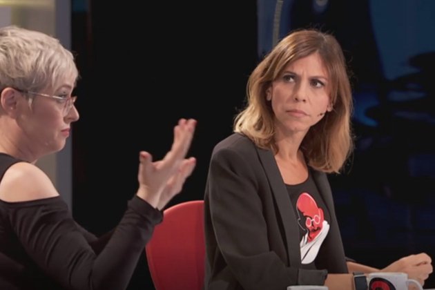 Anna Grau i Cris Puig en FAQS TV3