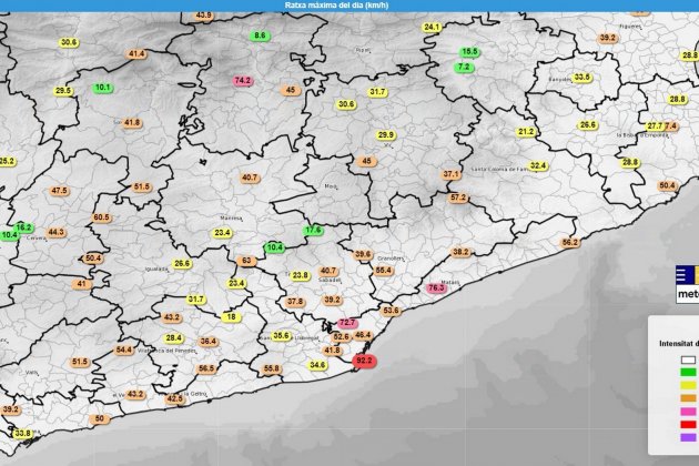 MAPA METEOCAT