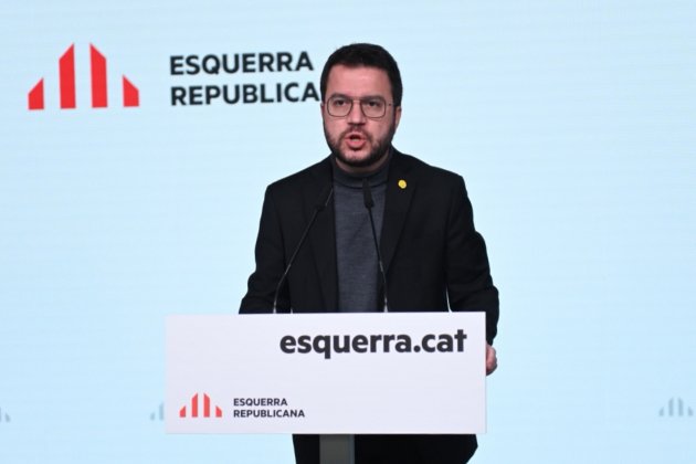 Pere Aragonès Elecciones 14 F Catalunya ACN