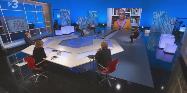Anna Grau invitada desde Madrid en FAQS TV3