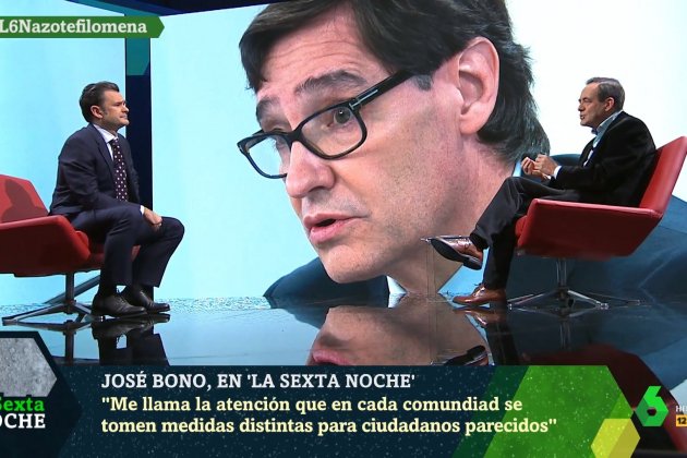 José Bono se hacen de Salvador Illa La Sexta