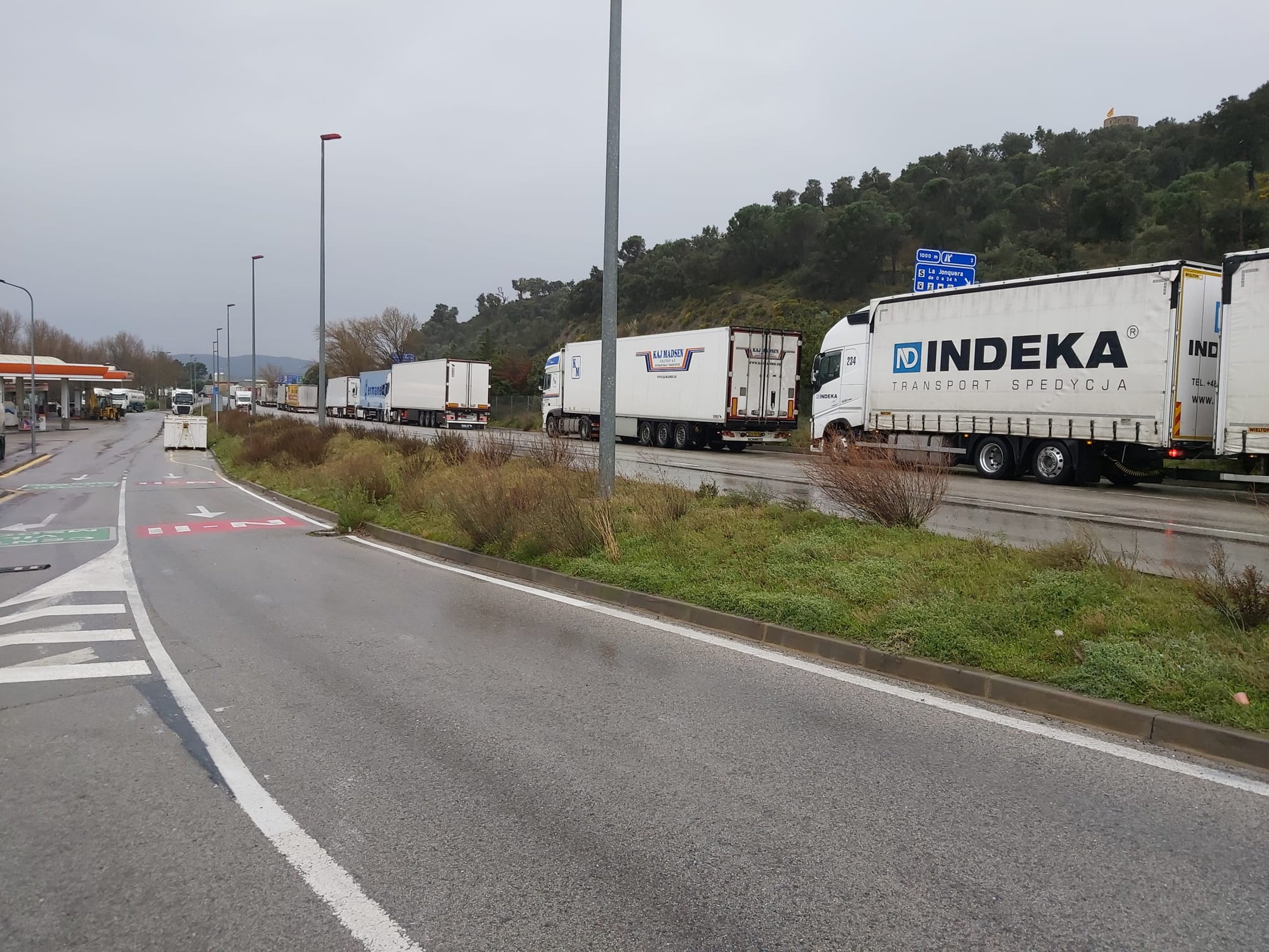 El Govern levanta la prohibición de circular a camiones en vías principales