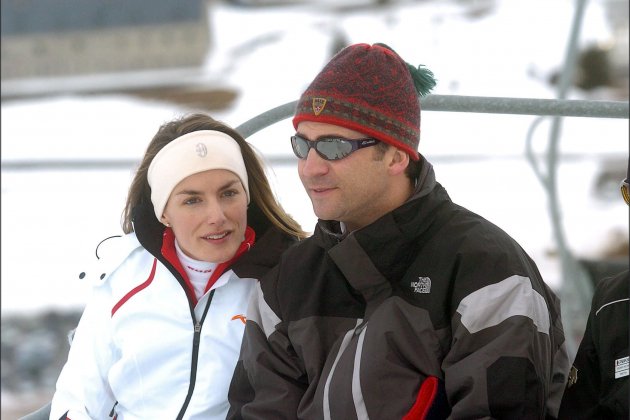 Felipe y Letizia en la nieve 2005 GTRES