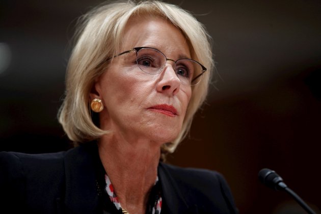 Betsy Devos secretaria Educació EFE