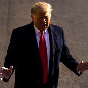 Trump primeras declaraciones tras ataque capitolio / EFE Trump primeras declaraciones tras ataque capitolio / EFE