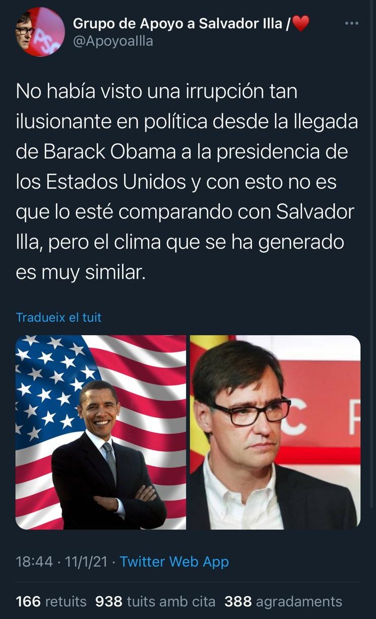 tuit obama isla