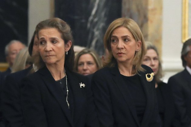 infantas cristina y elena de Borbon GTRES infantas cristina y elena de Borbon GTRES