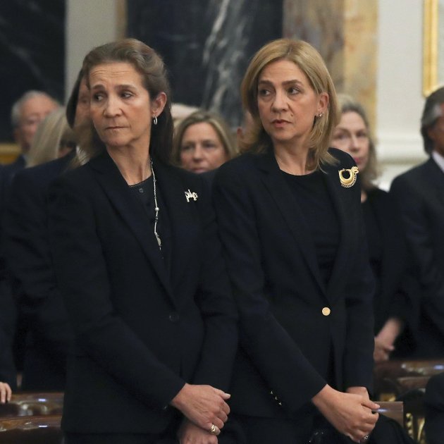 infantas cristina y elena de Borbon GTRES infantas cristina y elena de Borbon GTRES
