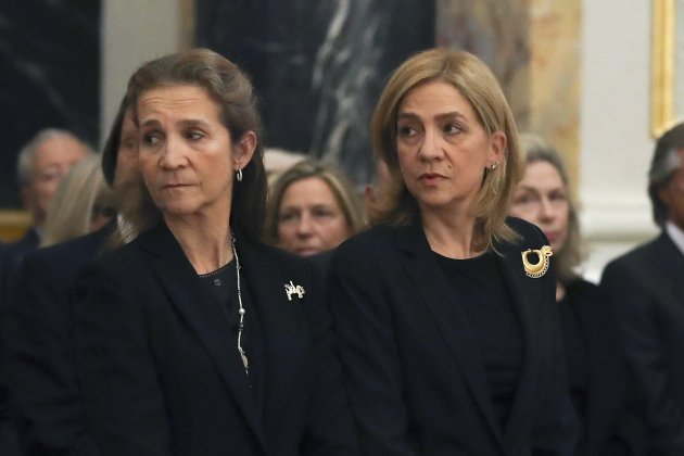 infantas cristina y elena de Borbon GTRES infantas cristina y elena de Borbon GTRES