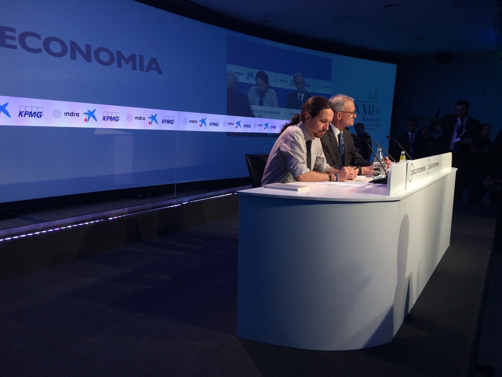 Iglesias: "Tard o d'hora hi haurà un referèndum a Catalunya"