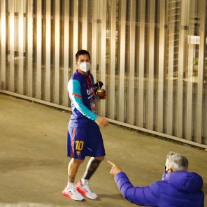 Leo Messi Barca mascarilla EFE Leo Messi Barca mascarilla EFE