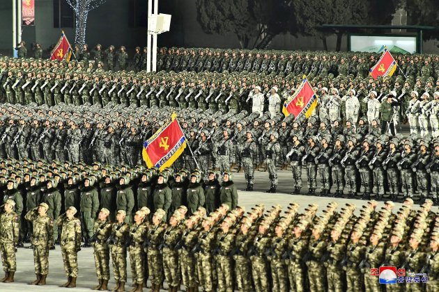 desfilada militar corea nord kcna efe