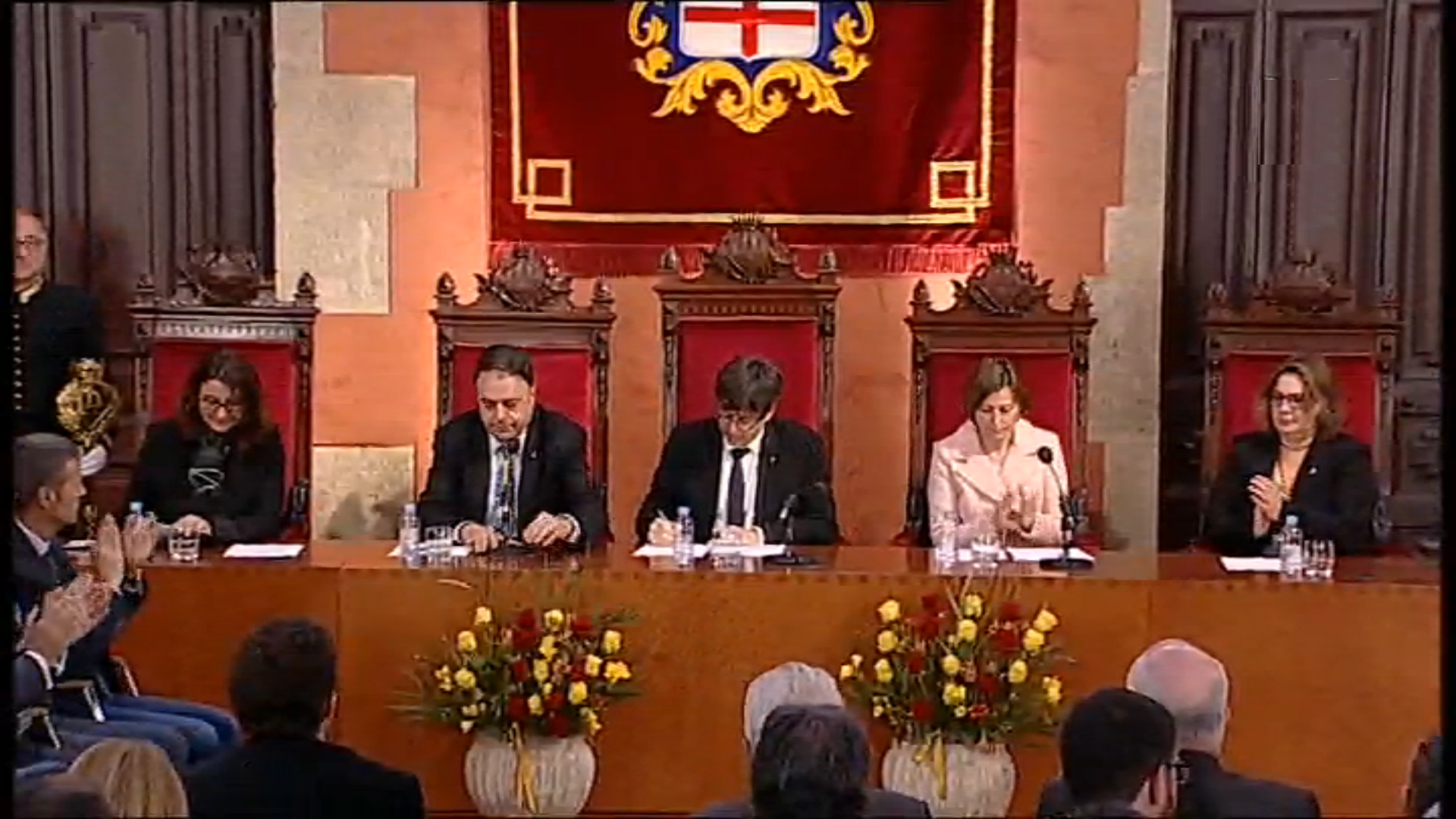 Acte de commemoració dels 125 anys de les Bases de Manresa