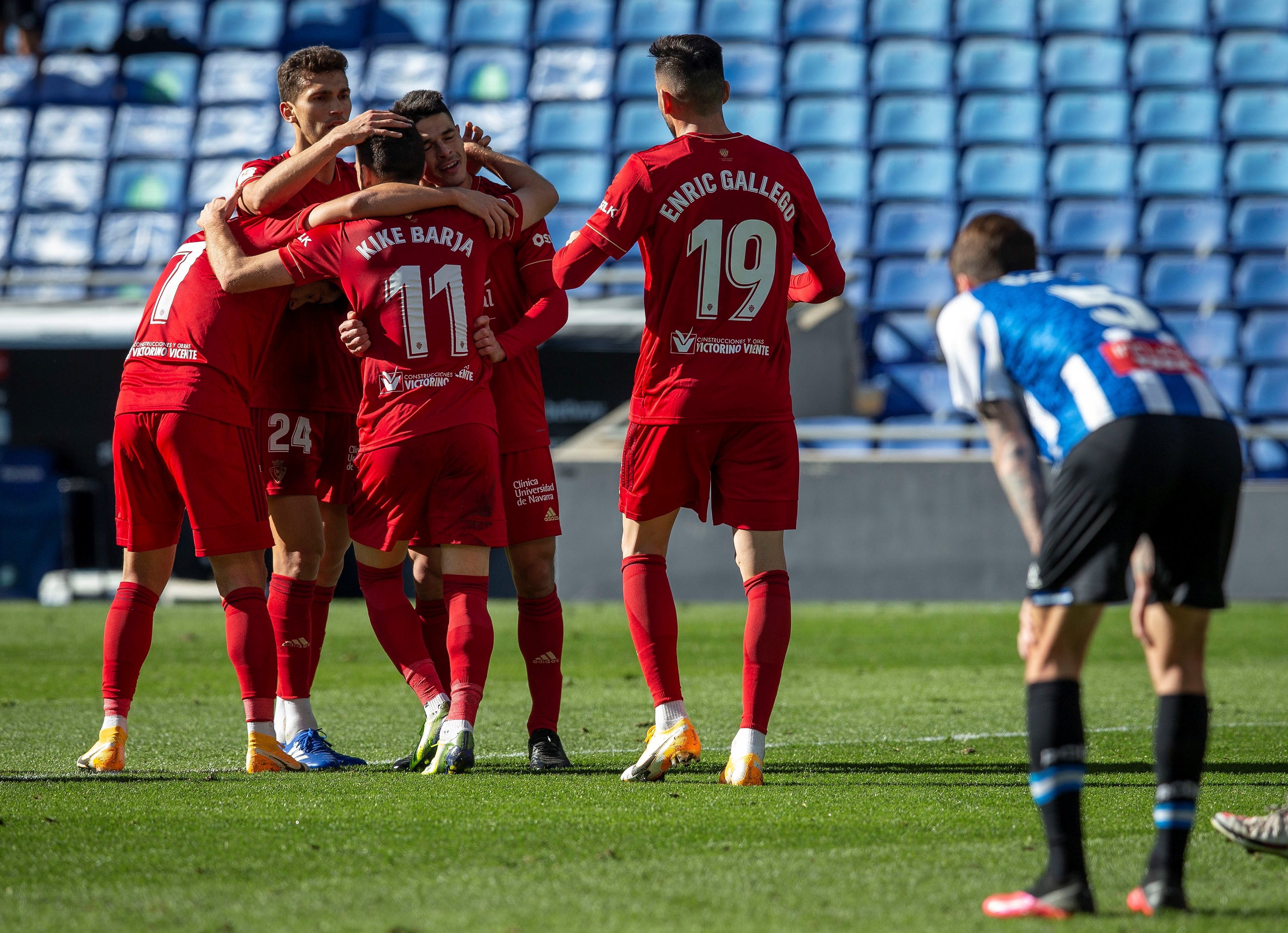 L'Espanyol s'acomiada de la Copa després de perdre contra l'Osasuna (0-2)