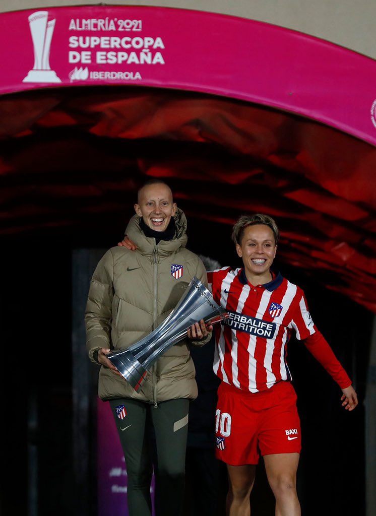 El bonito gesto de la capitana del Atlético de Madrid tras ganar la Supercopa