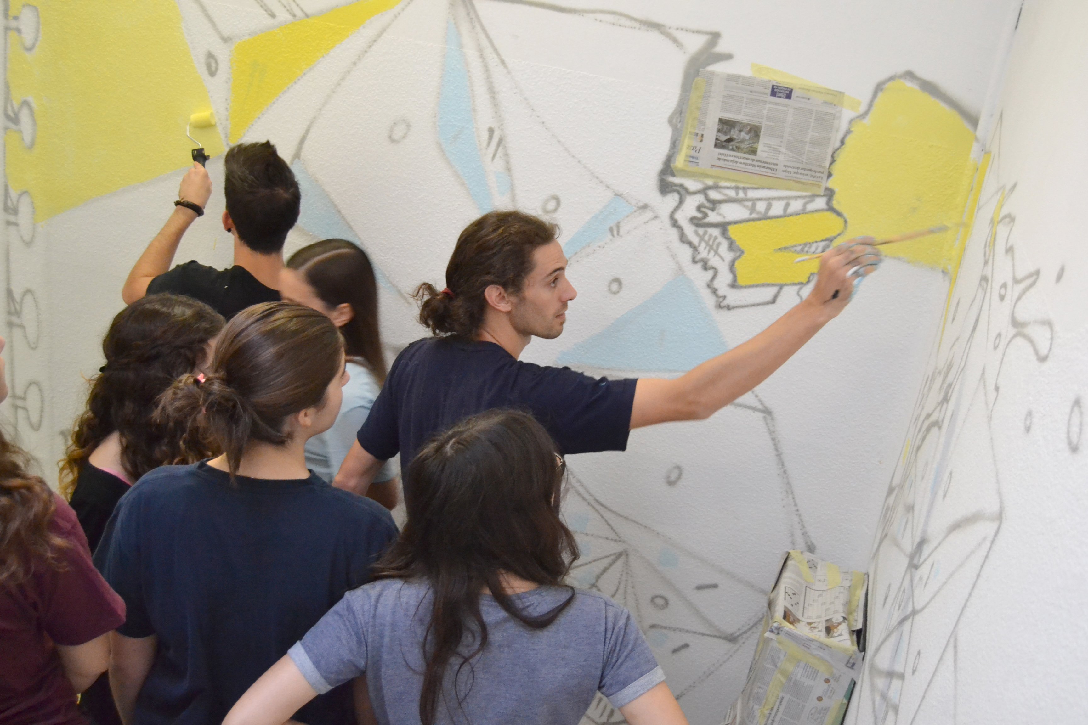 artista escola si les parets parlessin
