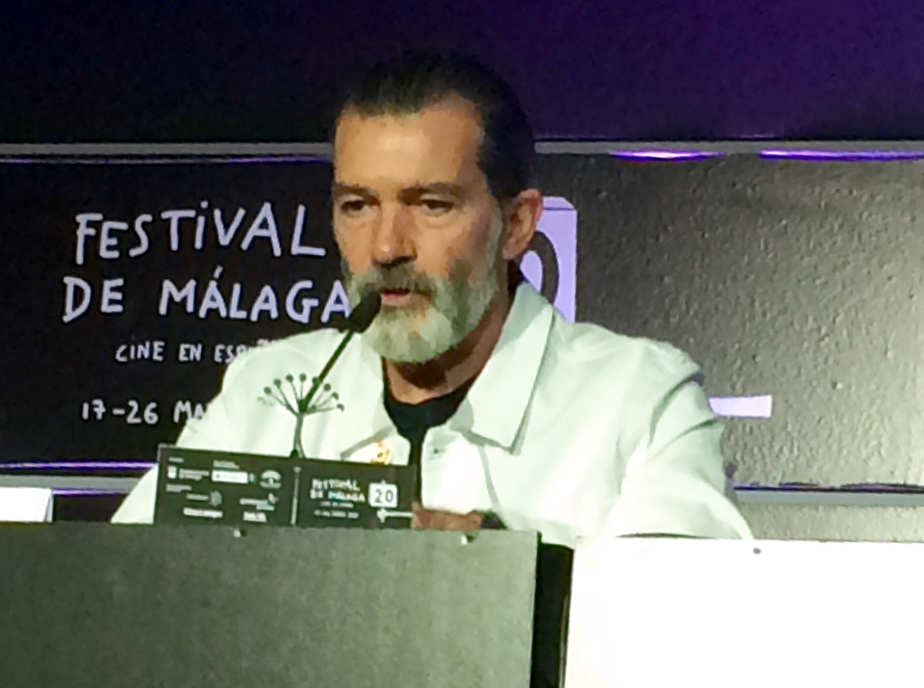 Antonio Banderas: "Vaig patir un infart el 26 de gener"