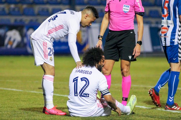 Marcelo Mariano Real Madrid Alcoyano Copa Europa Press