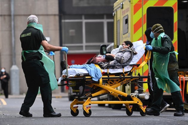 Hospital Covid Reino Unido Ambulancia - Efe Hospital Covid Reino Unido Ambulancia - Efe