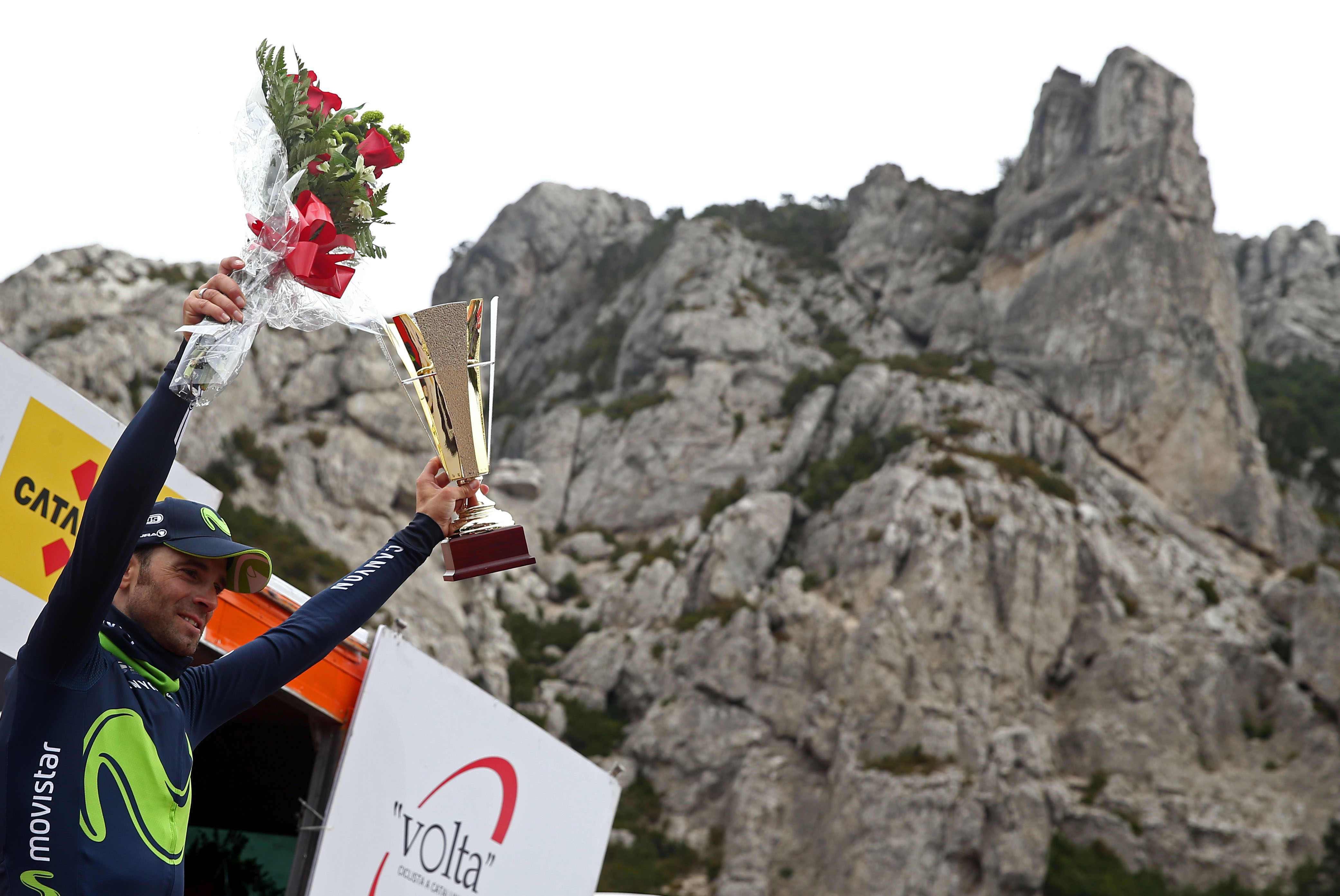 Segundo trofeo de Valverde en la Volta