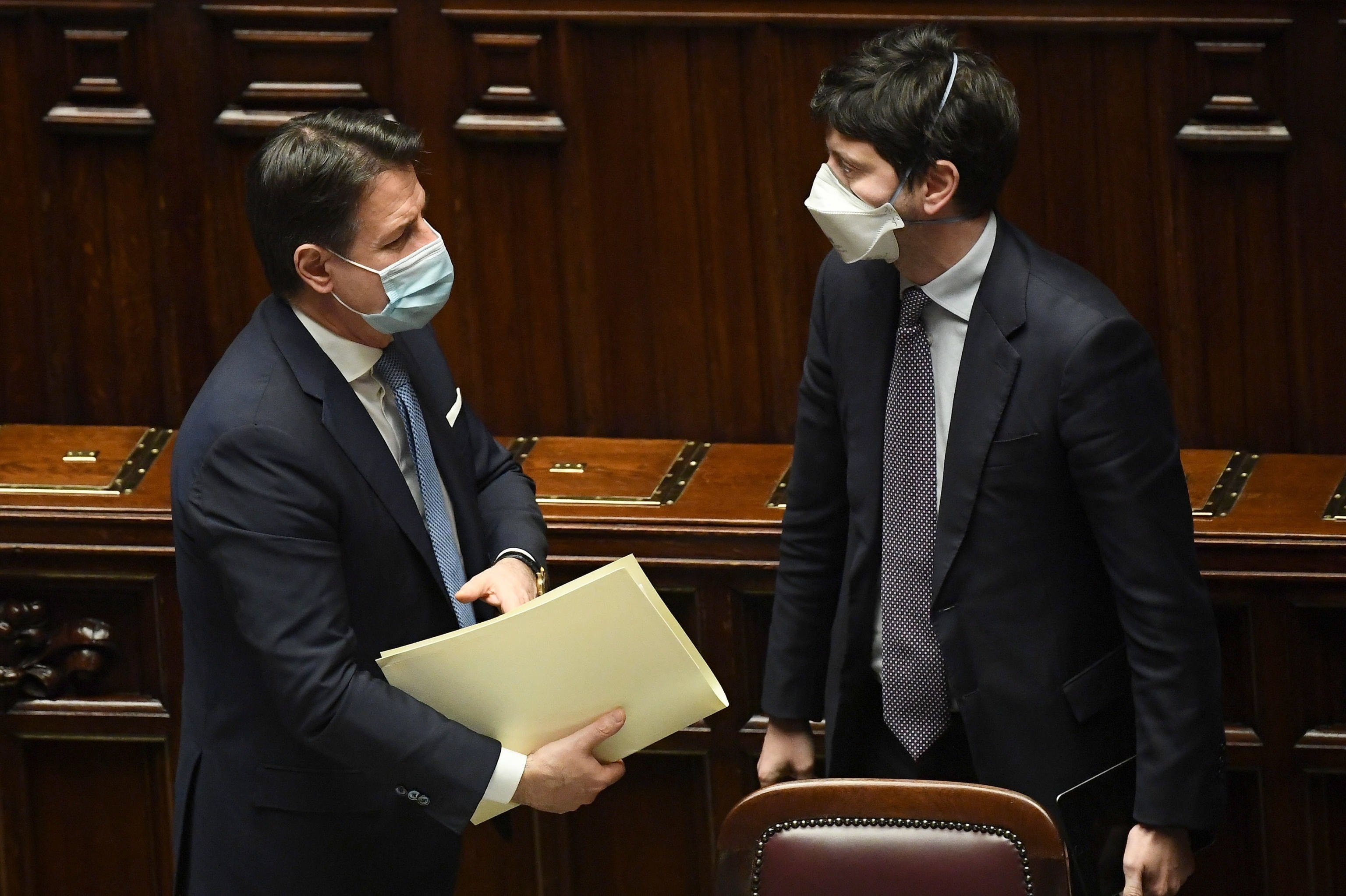 Roberto Speranza giuseppe conte - efe