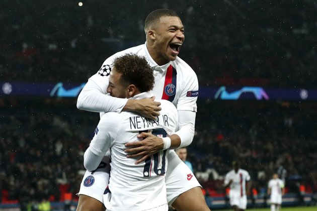 mbappe neymar champions psg efe
