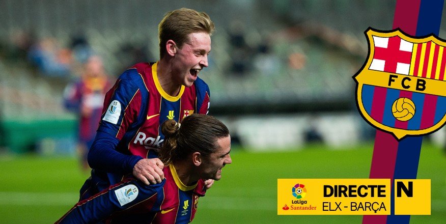 Elche-FC Barcelona de la Liga Santander: resumen, resultado y goles