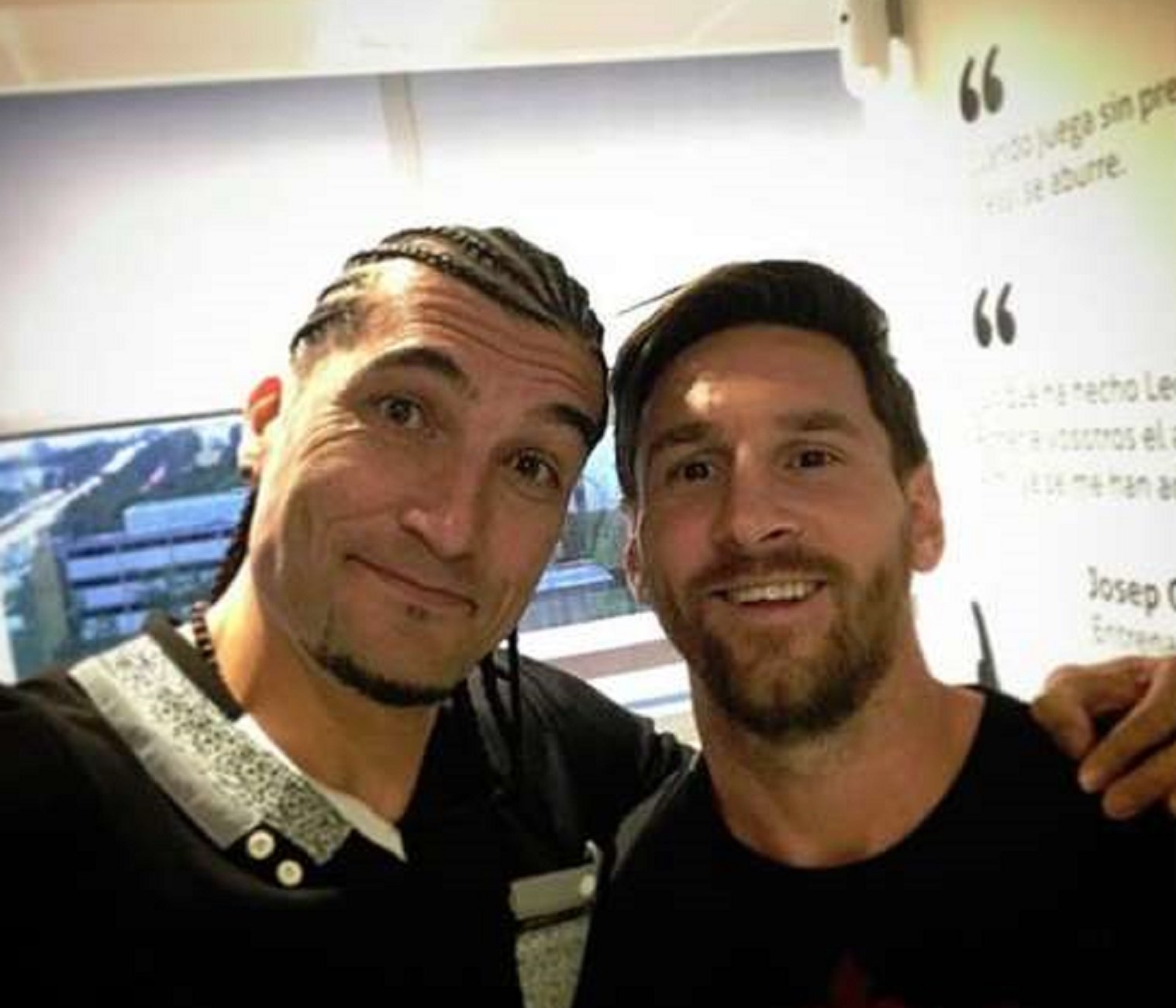 Pinto, exportero del Barça, revela los estilos de música que le gustan a Messi