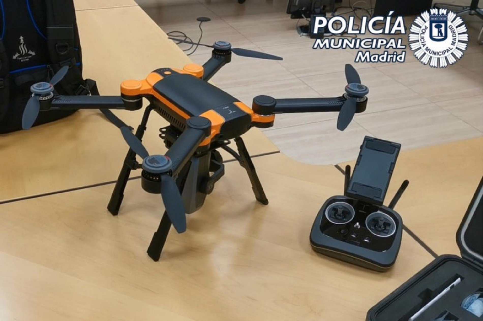 dron policía municipal de madrid fto policía municipal Madrid