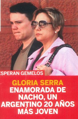 gloria serra novio lecturas