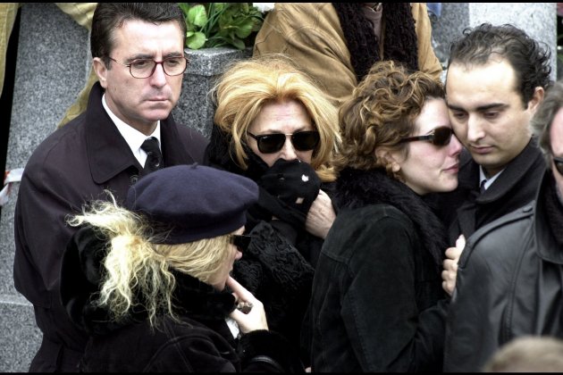 rocio jurado rociito, fiel y ortega cano funeral pedro carrasco GTRES