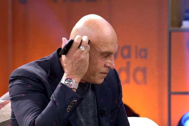 kiko matamoros escucha movil Telecinco