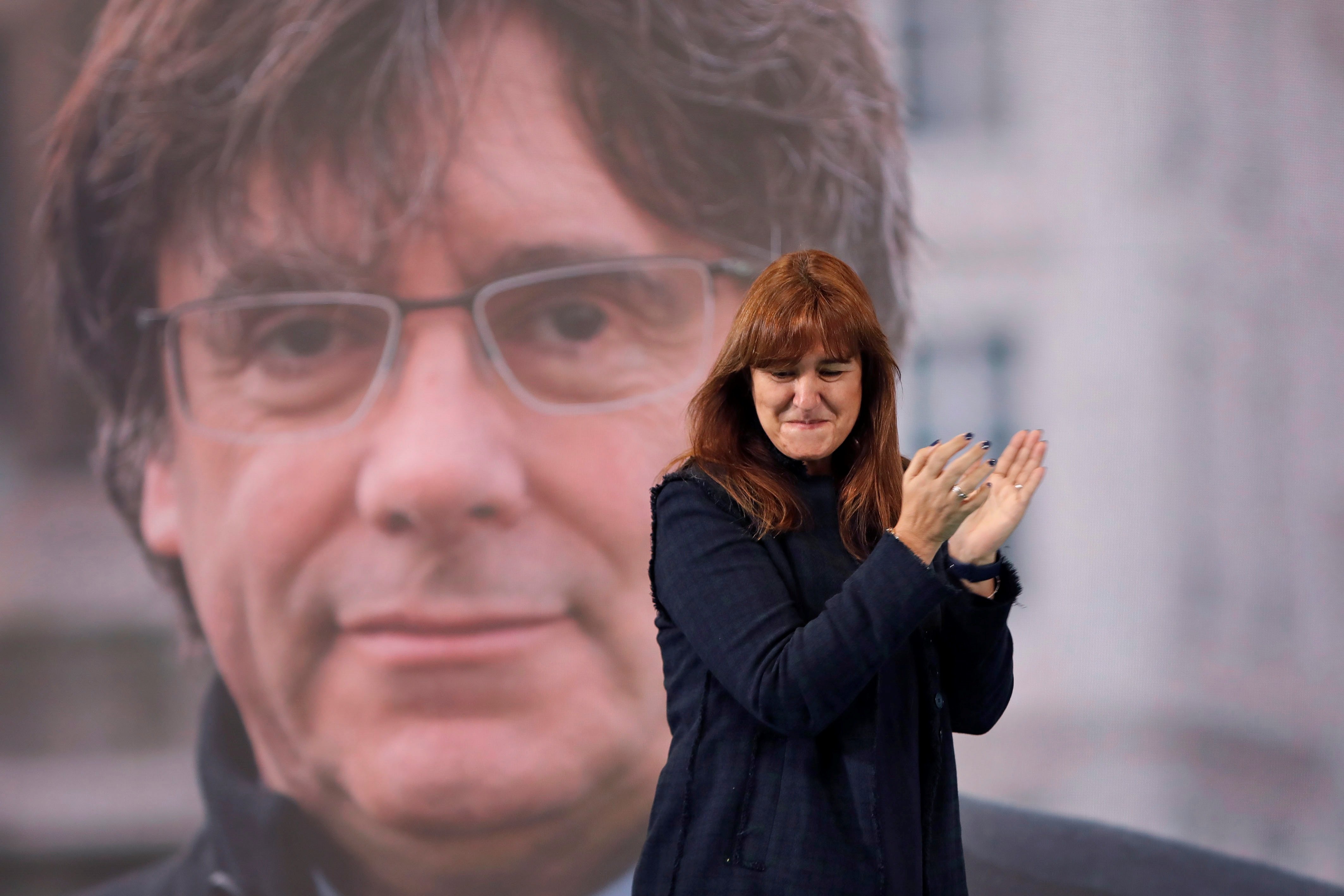 laura borràs carles puigdemont jxcat junts - efe