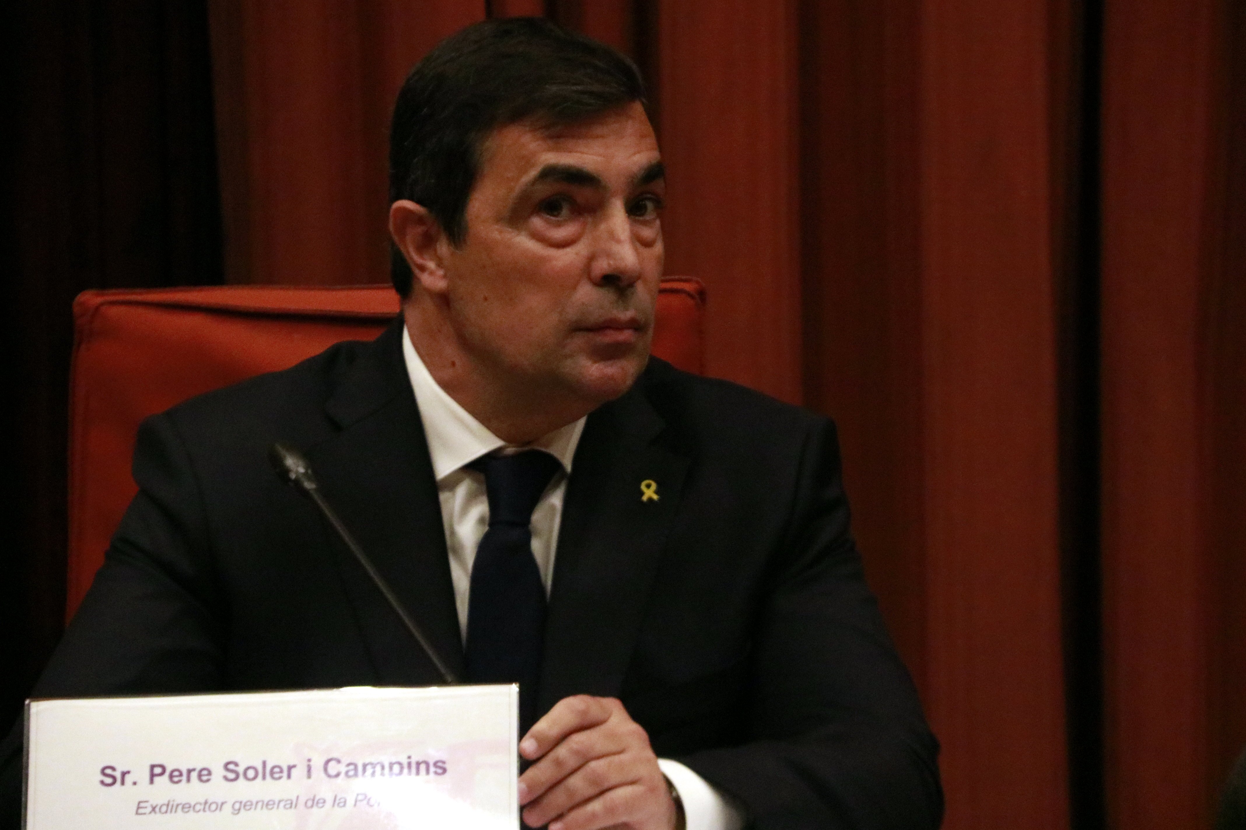 La Fiscalia demana imputar Pere Soler i l'ex-número dos de Forn per sedició