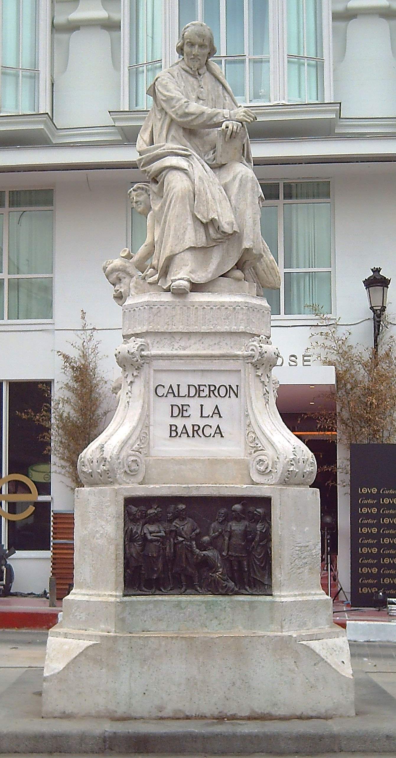 La historia del dedo de Calderón de la Barca que se halla en Barcelona