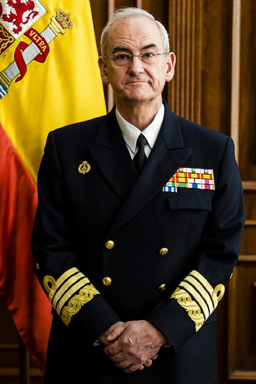 L'almirall Teodoro López Calderón, actual cap de l'Armada, serà el nou JEMAD