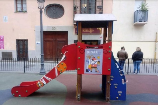 EuropaPress - campana juegos infantiles cerrados covid