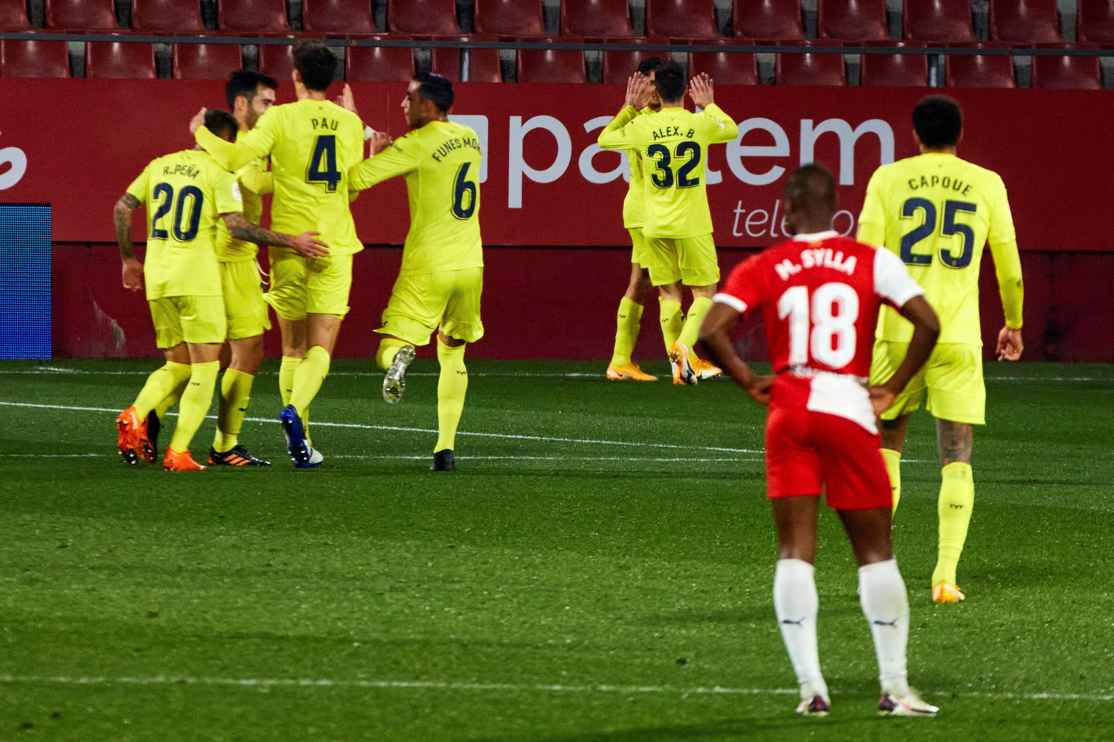 El Vila-real acomiada el Girona de la Copa del Rei (0-1)