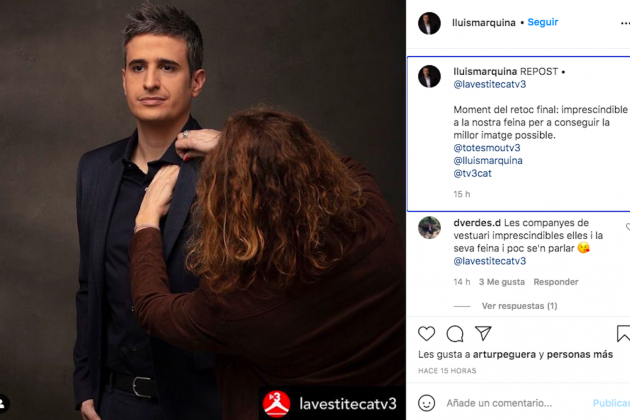 Lluís Marquina, Instagram