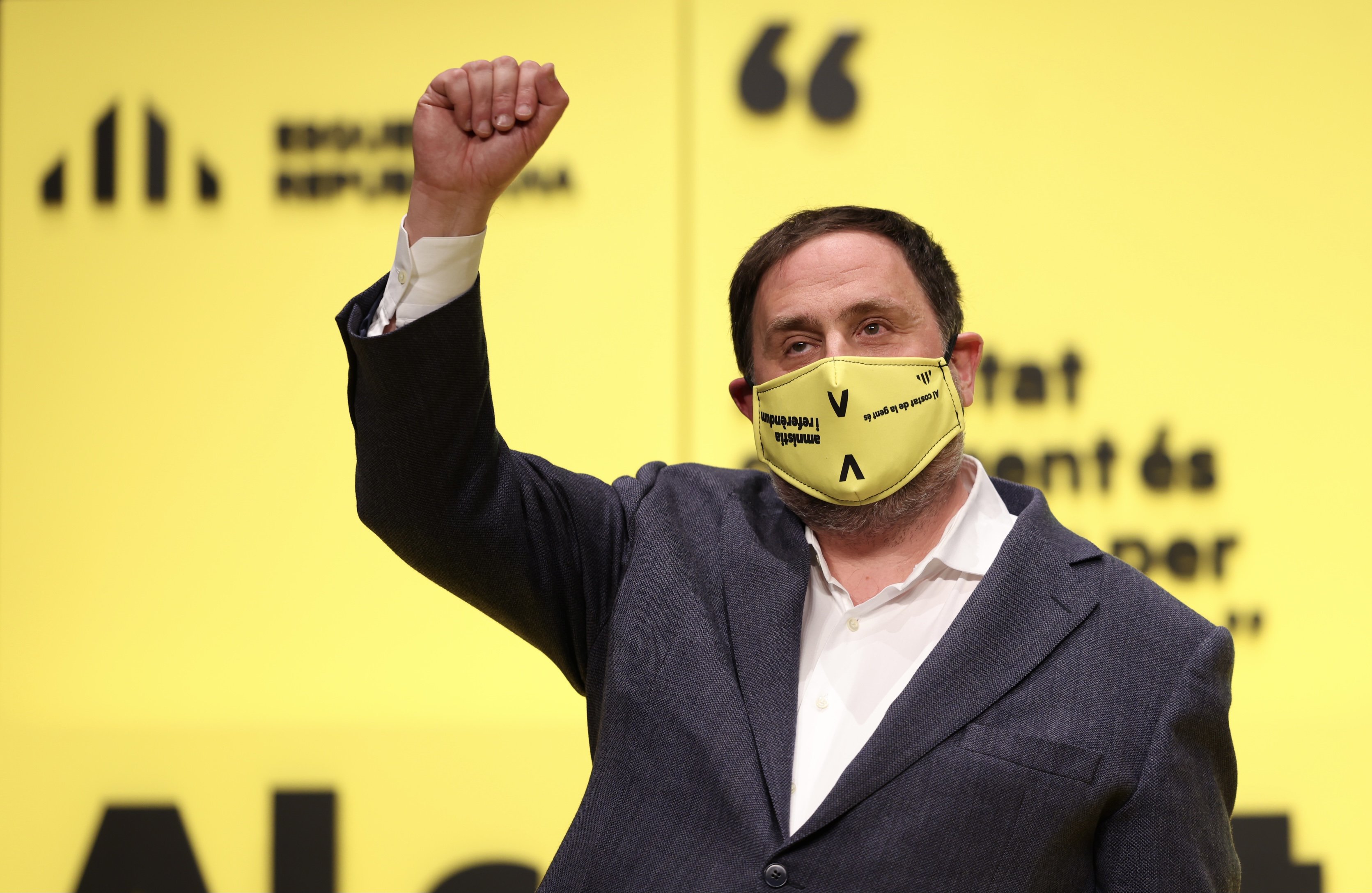 Junqueras backs 4-party executive: "We don't want to choose between Junts and Comuns"