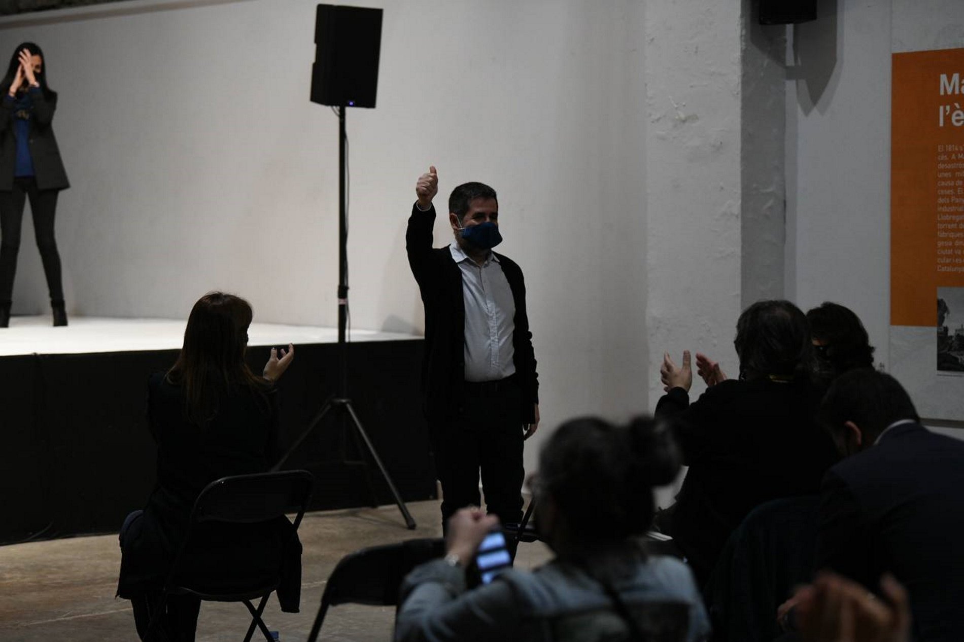 Jordi Sànchez acto Juntos Manresa / Juntos
