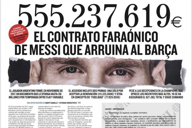 El Mundo Portada 31 01 2021
